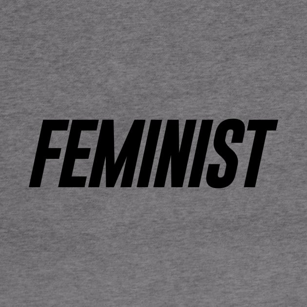 Feminist 01 - Classy, Minimal, Elegant Feminism Typography by StudioGrafiikka